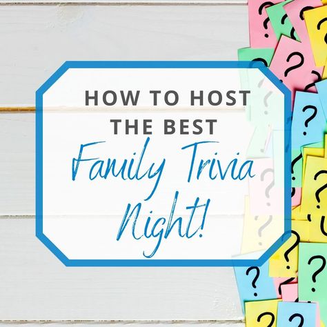 Hosting A Trivia Night Fundraiser, Trivia Night Rules, Family Trivia Night, Hosting A Trivia Night, How To Host A Trivia Night Fundraiser, Hosting Trivia Night, Trivia Night Decor, How To Run A Trivia Night, Diy Trivia Night