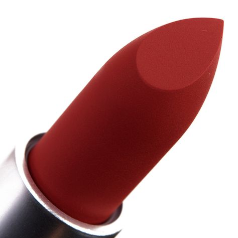 MAC Devoted to Chili, Mandarin O, Style Shocked Powder Kiss Lipsticks Reviews & Swatches Mac Matte Lipstick Shades, Coffee Lipstick, Mac Products, Mac Lipstick Shades, Matte Lipstick Shades, Matte Lipstick Colors, Permanent Lipstick, Dark Red Lips, Kiss Lipstick