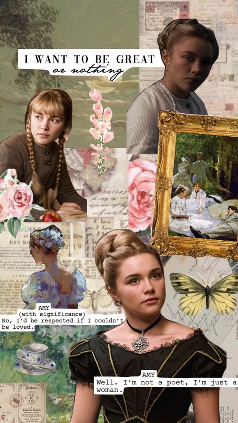 Amy March Aesthetic Wallpaper, Amy March Wallpaper, Amy March Quotes, Amy March Aesthetic, Amy Aesthetic, Amy And Laurie, Little Women Quotes, Little Women Aesthetic, Character Collage