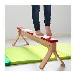 IKEA - IKEA PS 2014, Balance bench,  ,  , , Helps the development of children&apos;s coordination and balance. Workout Nook, Kids Indoor Gym, Ikea Ekby, Home Gym Mirrors, Indoor Gym, Kids Gym, Ikea Kids, Indoor Kids, Sensory Room