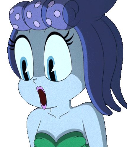 Surprised Cala Maria Sticker - Surprised Cala Maria Natasia Demetriou - Discover & Share GIFs Cala Maria Cuphead Show, Cala Maria Cuphead, Maria Cuphead, Cuphead Show, Cala Maria, Kaiju Art, Animated Gif, Cool Gifs, Gif