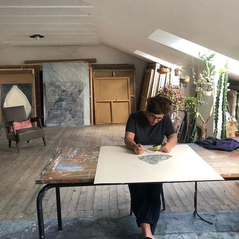 Alexandra Duprez, Creative Studio Space, Action Board, Paris Atelier, Art Studio Room, Leather Workshop, Studio Room, My Dream Life, Studio Space