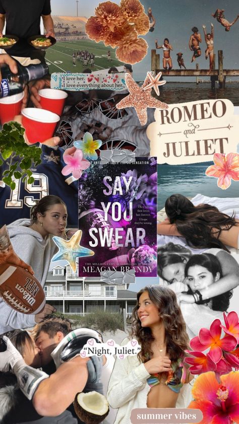 Say you swear aesthetic Book Reading Journal, Reading Journal, Romeo And Juliet, The Millions, Book Aesthetic, Say You, Romance Books, Book Recommendations, Love Her