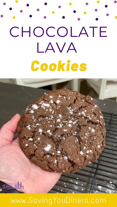 Check out this recipe for chocolate lava cookies! These giant chocolate cookies are so good and filled with hot fudge! They are huge cookies and they have a soft fudge filling! They are like a copycat of Crumbl cookies. Jumbo Stuffed Cookie Recipes, Chocolate Lava Cookies Recipes, Lava Cookie Recipe, Huge Cookie Recipe, Jumbo Cookies Recipes, Giant Cookies Recipes, Giant Stuffed Cookie Recipes, Jumbo Cookie Recipe, Crumbl Recipes