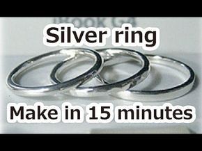 Diy Silver Rings, Necklace Closet, Cincin Diy, Wire Rings Tutorial, Flower Wire, Jade Jewellery, Making Rings, Jewellery Shops, Rings Diy