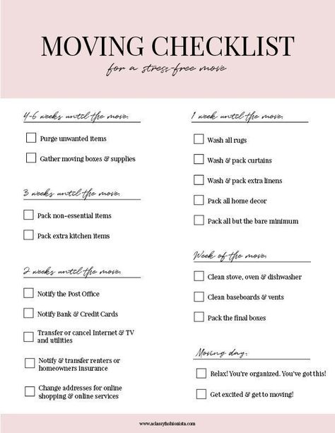 Packing Tips Moving Where To Start, Moving To Do List, New Home Cleaning, Spring Break Packing List, Moving List, Ski Trip Packing List, Moving Packing List, Moving Out Of State, Moving House Tips