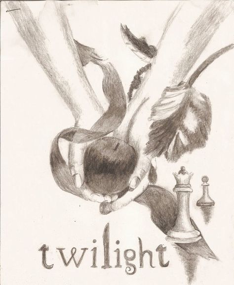 Twilight Drawing, Twilight Drawings, Twilight Fanart, Twilight Tattoos, Twilight Painting, Twilight Art, Twilight Saga Books, Scary Drawings, Twilight Funny