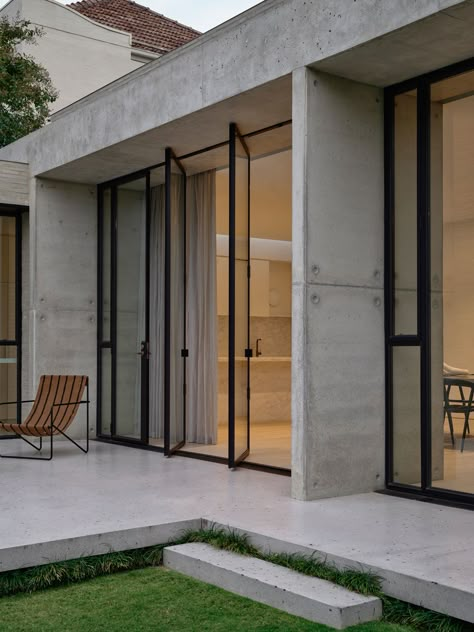 RE Residence by Inglis Architects - Project Feature - The Local Project - The Local Project Glass Door Outdoor, Inglis Architects, Glass Penthouse, Pavilion House, Urban Design Plan, House Extension Design, The Local Project, Contemporary Elements, Luxury House Designs