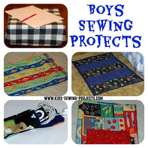 Sewing For Boys Projects, Boy Sewing Projects, Green Crafts, 4h Projects, Monkey Crafts, Teaching Sewing, First Sewing Projects, Trendy Sewing Projects, Boy Sewing