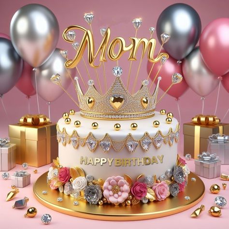 Happy birthday Mom cake Happy Birthday Mom Cake Ideas, Happy Birthday Mommy Cake, Happy Birthday Wishes Mom, Happy Birthday Love Cake, Happy Birthday Mom Cake, Happy Birthday Mommy, Birthday Cake For Mom, Happy Birthday Mother, Mommy Birthday