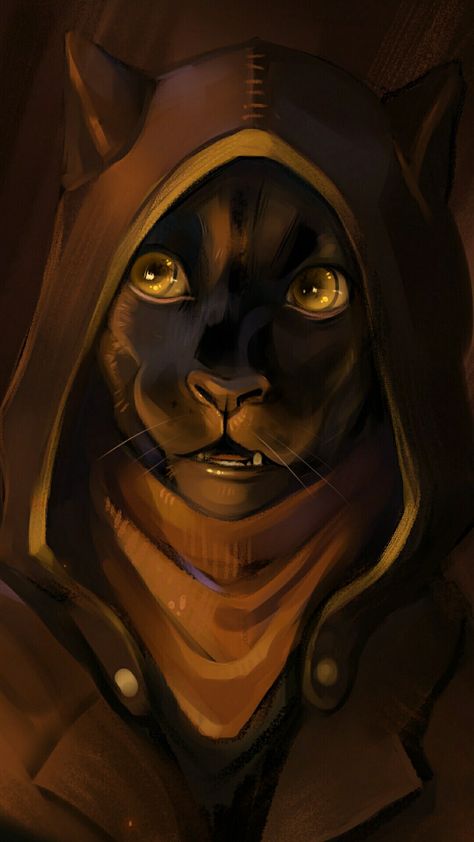 Pathfinder Character, Alien Concept Art, Cat Character, Dungeons And Dragons Characters, Art Cat, Wallpaper Art, Character Design Animation, Mystical Creatures, Khalid