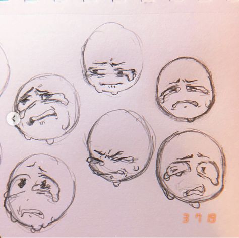 Expression Drawing Ref, Drawing Face Expressions, الفن الرقمي, Drawing Expressions, 캐릭터 드로잉, Arte Sketchbook, Sketchbook Art, Art Base, Anime Drawings Tutorials