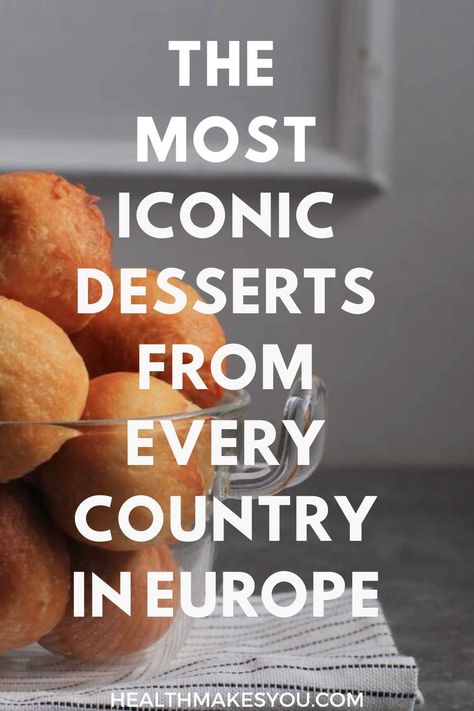 Europe is a continent rich in gastronomic delights with uniquely crafted desserts that have become synonymous with their national identity and culture. Here are the most iconic desserts from every country in Europe. Desserts Around The World, Plum Tart, Drink Inspiration, Grated Potato, Popular Desserts, Soda Bread, Pastry Dough, Chocolate Shavings, Wing Recipes