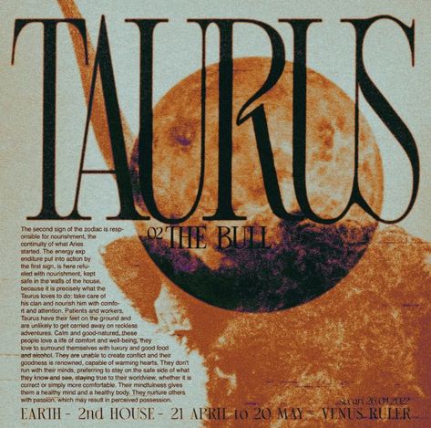 Sun In Taurus, Taurus Bull, Sun Aesthetic, Beauty And The Beat, Taurus Quotes, Taurus Love, Taurus Woman, Poster Room, Neon Aesthetic