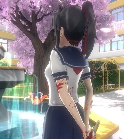 Yandere Simulator Memes, Yendere Simulator, Yandere Simulator Characters, Ayano Aishi, Yandere Girl, Cant Have You, Yandere Games, Childhood Nostalgia, Love Sick