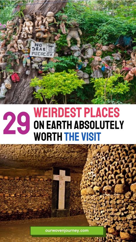 29 Weirdest Places on Earth Absolutely Worth the Visit Weird Places Around The World, Weird Places On Google Earth, Mysterious Places On Earth, Weird Places, Mysterious Places, Places On Earth, Fun Places To Go, The Visit, Cruise Travel