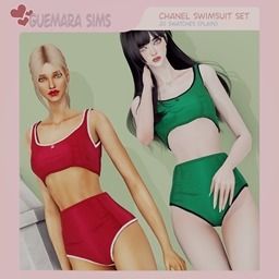 Swimwear for The Sims 4  23.0K Downloads | Create a Sim Sims 4 Bikinis Cc, Sims 4 Cc Clothes Swimwear, Sims 4 Bathing Suits Cc, Chanel Swimsuit, Kerbal Space Program, Sims 4 Cc Clothes, Cc The Sims 4, Best Mods, Space Program