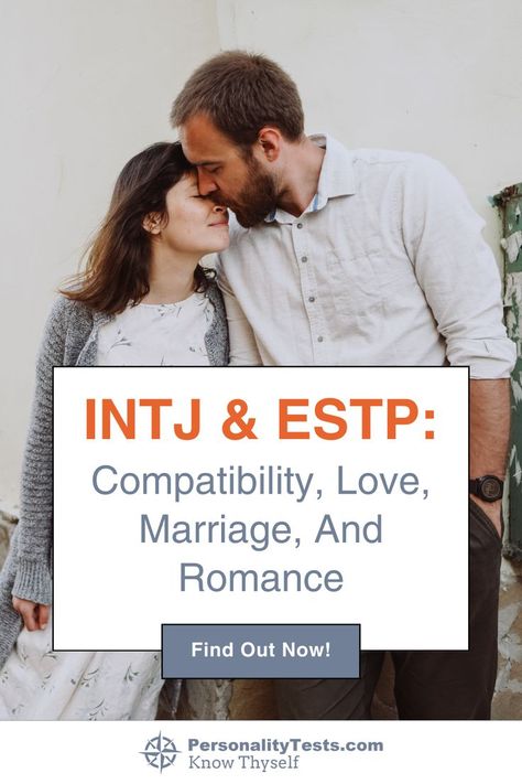 Dive into the intriguing world of INTJ and ESTP relationships with our in-depth article on compatibility, love, marriage, and romance. Uncover the unique dynamics between these personality types, exploring their traits, strengths, and potential challenges. Discover how these two personalities can complement each other and build a strong connection. Find out more about yourself and your ideal match! #INTJ #ESTP #PersonalityTypes #Compatibility #LoveAndMarriage #Relationships #PersonalityTraits Estp Relationships, Intj Estp, Two Personalities, Marriage Romance, Myers Briggs Personalities, Love Marriage, Introverted, Personality Traits, Intj