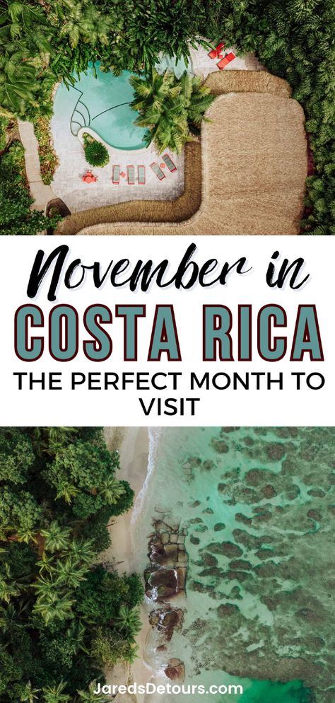 If you’re planning on travelling to Costa Rica, November is an amazing time to visit! It’s the start of the dry season, and the tourist season hasn’t kicked off yet. In this Costa Rica travel guide, we’re sharing the best things to do, what to wear and pack, a Costa Rica travel itinerary, and Costa Rica travel pictures from our own travels. Click through for this Central America travel guide and discover Costa Rica in November! Costa Rica Travel Pictures, Costa Rica Travel Guide, Central America Destinations, Visit Costa Rica, Beach Read, Costa Rica Vacation, Central America Travel, Arizona Travel, Costa Rica Travel