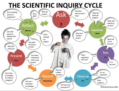 Inquiry in Science Goals Questions, Inquiry Cycle, Scientific Inquiry, Science Lessons Middle School, Chemical And Physical Changes, Elementary Stem, Science Inquiry, Inquiry Learning, Steam Ideas