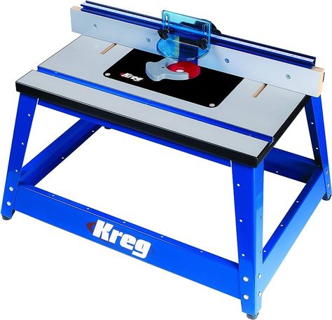 Kreg PRS2100 Bench Top Router Table - Full Size Portable Router Table - Workshop Router Table - Workbench Accessory : Amazon.ca: Tools & Home Improvement Portable Router Table, Kreg Router Table, Benchtop Router Table, Routing Table, Router Table Fence, Router Table Insert, Router Lift, Kreg Tools, Router Tables