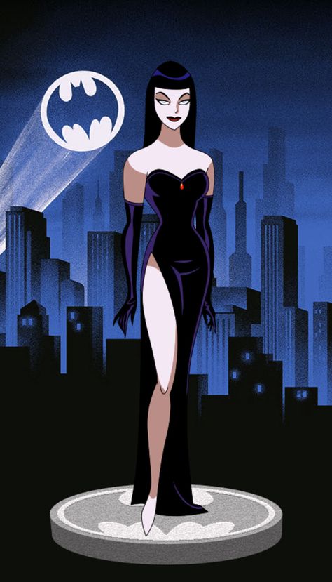 ArtStation - BTAS - Nocturna, Roy Hakim Batman Girl, Batgirl Art, Dc Comics Women, Rogues Gallery, Female Villains, Dc 10, Gotham Girls, Comic Villains, Bruce Timm