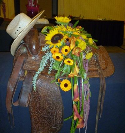 Saddle Flower Arrangements, Cemetery Arrangements, Casket Flowers, Casket Spray, Sympathy Arrangements, Grave Flowers, Zen Garden Design, Casket Sprays, Western Saddles