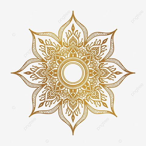 Islamic Patterns Vector, Islamic Mandala, Thai Wallpaper, Iphone Wallpaper Gradient, Mandela Design, Mandala Gold, Website Color Schemes, Mandala Png, Thumbnail Background