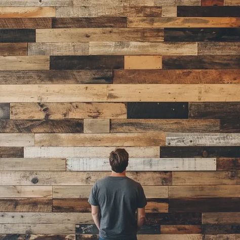 How to Build a Reclaimed Wood Accent Wall - Recipes Time