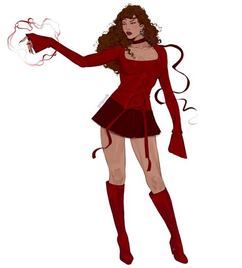 Wanda Outfit Ideas, Scarlet Witch Suit Design, Scarlet Witch Outfit Ideas, Scarlet Witch Inspired Outfits, Wanda Maximoff Outfit Ideas, Scarlett Witch Costume, Wanda Maximoff Outfit, Scarlet Witch Drawing, Scarlet Witch Outfit