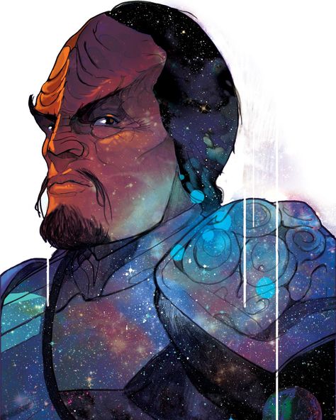 Star Trek Defiant, Worf Star Trek, Jake Bartok, Drawing Stars, Rise Of The Tomb, Gold Pokemon, Star Trek Art, Spock, Comic Book Artists