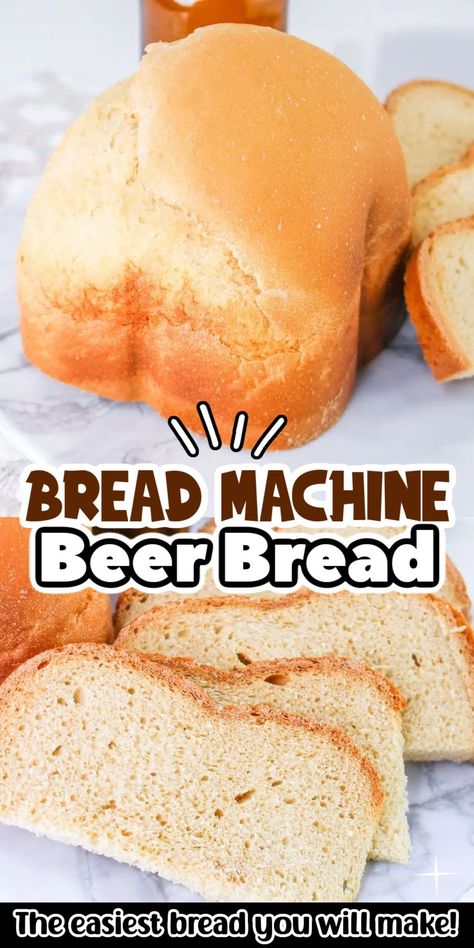 https://mamasonabudget.com/bread-machine-beer-bread-recipe/ Beer Bread Bread Machine, Beer Bread For Bread Machine, Bread Maker Beer Bread, Beer Bread Recipe For Bread Machine, Quick Bread For Bread Machine, Bread Machine Recipes Videos, Light And Fluffy Bread Machine Bread, Bread Machine Beer Bread, Artisan Bread Machine Recipes