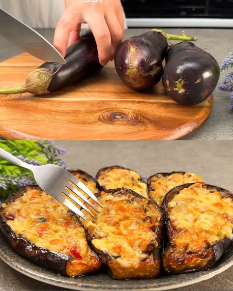 Healthy and Delicious Oven-Baked Eggplant Dish: A Trick That Will Impress Everyone! Oven Baked Eggplant Recipes, How To Cook Eggplant In Oven, How To Cook Egg Plant, Bake Eggplant Oven, Eggplant Fries Baked, Baked Eggplant Recipes Easy Healthy, Easy Eggplant Recipes Simple, Eggplant Dishes Healthy, Eggplant Recipes Easy Baked