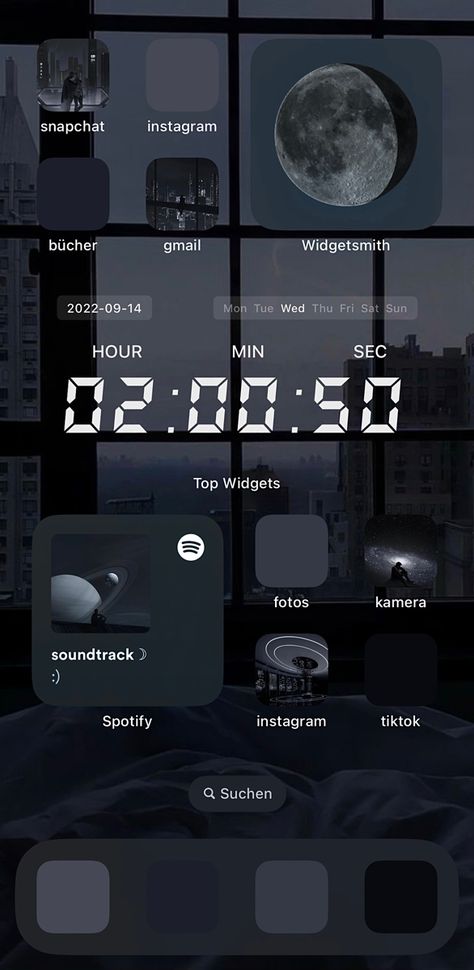 ios 16 & 15 homescreen aesthetic idea ideas dark blue melancholy city lights futuristic skyscrapers low exposure dark astronomy Dark Lockscreen Ideas, Ipad Wallpaper Ideas Dark, Ios 15 Home Screen Ideas Dark, Ios 16 Wallpaper Dark Aesthetic, Homescreen Widget Ideas Aesthetic, Aesthetic Dark Homescreen Layout, Ios Homescreen Ideas Dark, Dark Ios 16 Home Screen, Dark Aesthetic Iphone Home Screen Layout