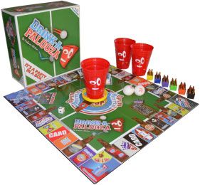 Drink-A-Palooza® Drinking Board Game with all the drinking games like flip cup and beer pong and quarters kings cup and much much more College Drinking Games, Drinking Games For Couples, Drinking Board Games, Couples Game Night, Drinking Card Games, Board Games For Couples, Fun Drinking Games, Drinking Game, Drinking Party