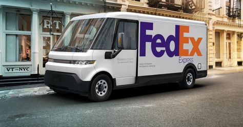 Electric Van, Delivery Van, Commercial Van, Electric Truck, Delivery Truck, Car Upholstery, Fedex Express, Goods And Services, Commercial Vehicle