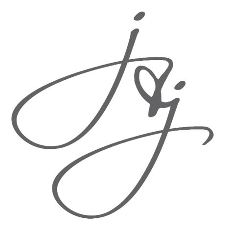 DIY: Monogram and Ambigram – Joy Marries Jeff Letter J Tattoo, Wedding Band Tattoo, Fancy Cursive, J Logo, Monogram Tattoo, J Tattoo, Diy Monogram, Initial Tattoo, Arm Band Tattoo