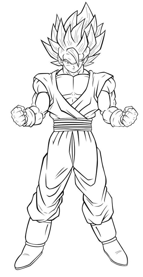 Gohan Artwork, Gohan Drawing, Dragon Ball Z Coloring Pages, Z Coloring Pages, Ultimate Gohan, Super Coloring Pages, Goku Pics, Superhero Coloring Pages, Dragon Coloring