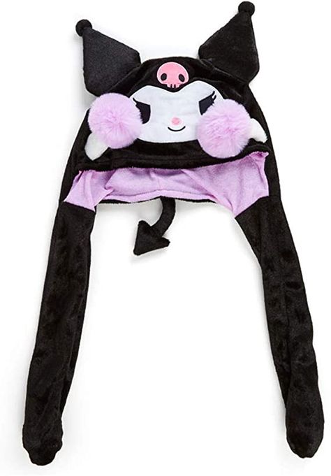 My Melody Hat, Kuromi Hat, Plush Hat, Kuromi My Melody, Bunny Hat, Sanrio My Melody, Super Kawaii, Hello Kitty Items, Sanrio Kuromi