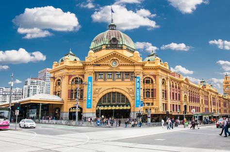 Flinders Street Station, Melbourne, Australia Flinders Street Station Melbourne, Melbourne Photos, Flinders Street Station, Melbourne Photography, Places In Melbourne, Melbourne Travel, Australia Tourism, Australia Country, International Tourism