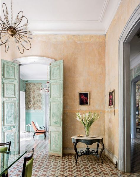 Coral Cottage, Cuban Decor, Havana House, Casas Coloniales, Beautiful Interiors, Interior Inspiration, Havana, Cuba, Home Design