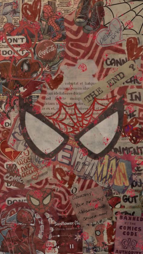 #peterparker #newspaper #spider #spiderman #spiderverse #red #comic #comicbook #crumpled #messy #dark #light #aesthetic #darkred #spidey #intothespiderverse #acrossthespiderverse #beyondthespiderverse Spider Man Home Screen Wallpaper, Spiderman Newspaper, Dark Light Aesthetic, Spider Man Lockscreen, Spiderman Homescreen, Spider Spiderman, Sasuke Sharingan, Avengers Images, Spiderman Spiderverse