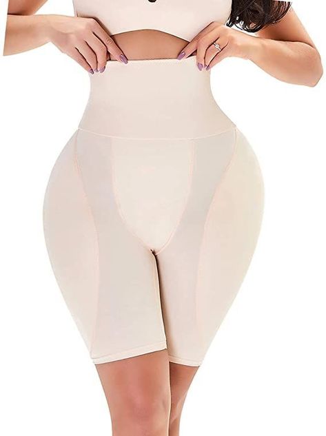 POP CLOSETS Women Shapewear Butt Lifter Body Shaper Panties High Waist Hip Padded Enhancer Booty Lifter Tummy Control Panty Waist Shapewear, Hips Dips, Hip Pads, Fashion Attire, Women's Shapewear, Body Shaper, Body Shapers, Amazon Women, High Waisted Shorts