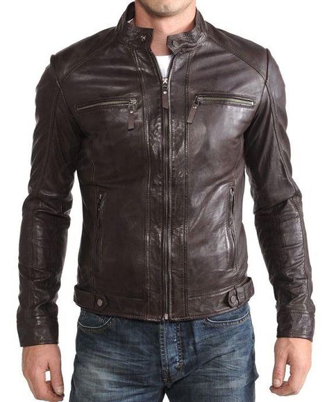 $300,00 Quilted Leather Jacket, Biker Coat, Leather Style, Quilted Leather, Leather Fashion, All Fashion, Leather Jacket, Leather