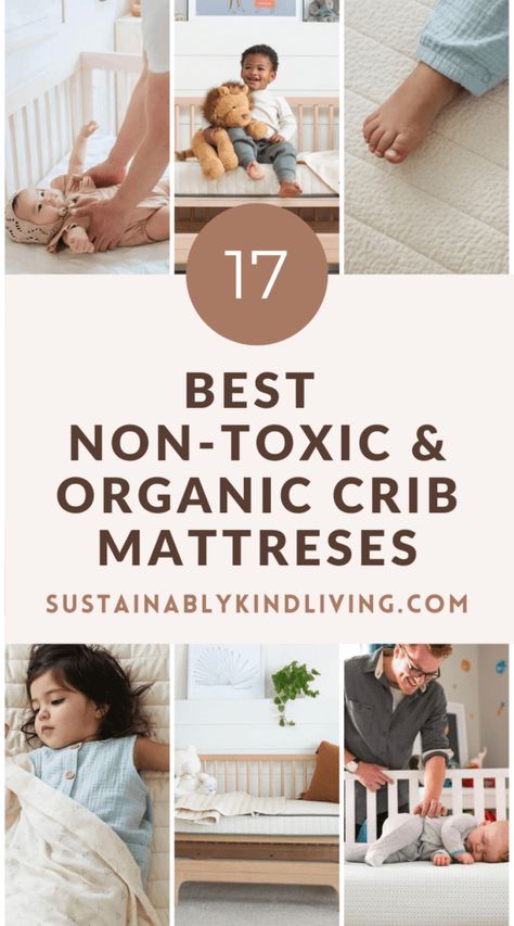 Non Toxic Crib, Non Toxic Nursery, Non Toxic Baby Products, Nontoxic Baby Products, Best Baby Cribs, Baby Registry Items, Baby Mattress, Baby Crib Sheets, Toddler Mattress