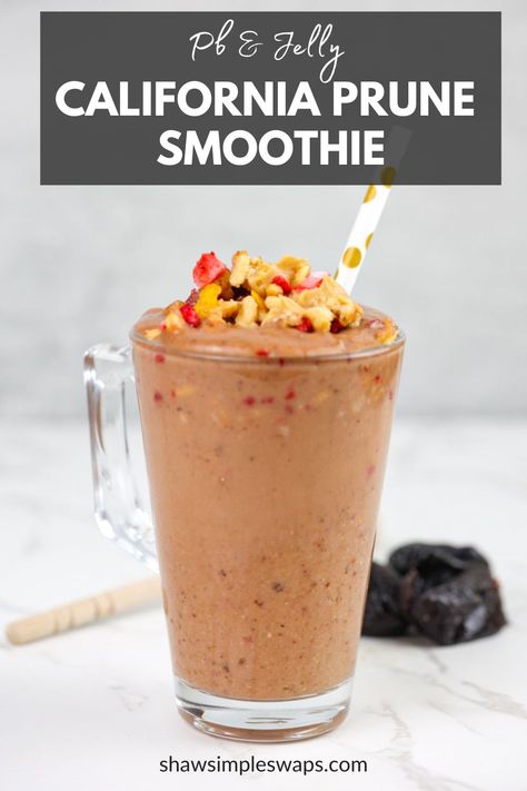 Prune Smoothie, Prune Recipes, Dried Prunes, Anti Inflammation Recipes, Breakfast Cookies Healthy, Banana Breakfast, Fruit Breakfast, Best Breakfast Recipes, Breakfast Cookies