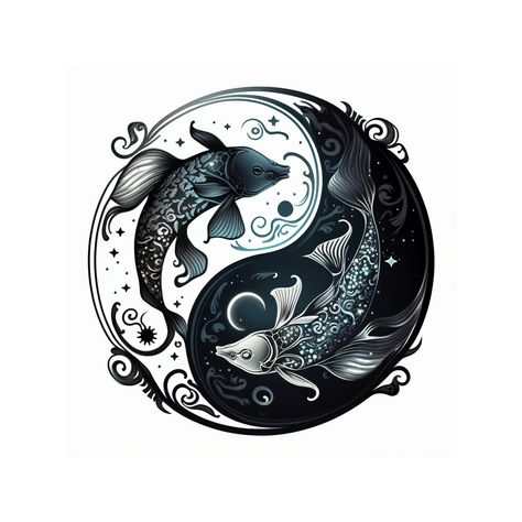 Pisces Symbolism. Pisces Symbol, Astrology Art, Temporary Tattoo Designs, Temporary Tattoo, Yin Yang, Astrology, Tattoo Designs, Art Inspiration, Art