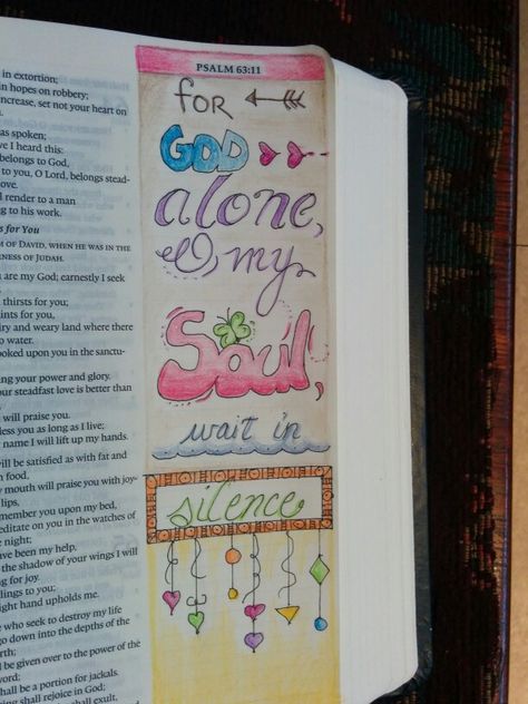 #biblejournaling ~Lolly Palooza Lolly Palooza, Psalm 63, Beautiful Word, Faith Journaling, Get Closer To God, Bible Art Journaling, Bible Journal, Bible Prayers, Bible Art