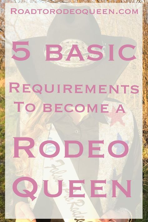 Wondering what the 5 Basic requirements to beome a rodeo queen are? 1. Have fun 2. Access to a horse 3. Age requirement 4. Find a Pageant 5. Hard work #rodeoqueen Rodeo Pageant Outfits, Rodeo Queen Outfits, Rodeo Queen Clothes, Freebie Ideas, Pageant Outfits, Queen Outfits, Campaign Slogans, Five Elements, Queen Outfit