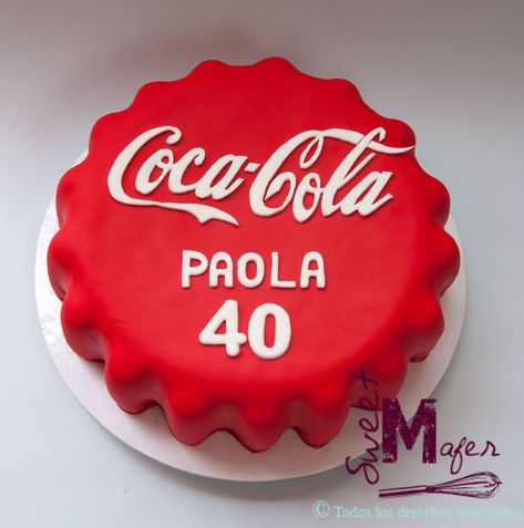 Tortas para grandes Coca Cola Party, Coke Cake, Coca Cola Poster, Coca Cola Cake, Cola Cake, Coca Cola Christmas, Always Coca Cola, Sweet Temptation, Cinderella Cake